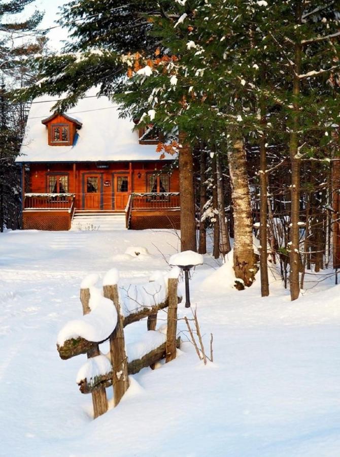 Les Chalets Sur Le Cap Saint Joachim Exterior foto